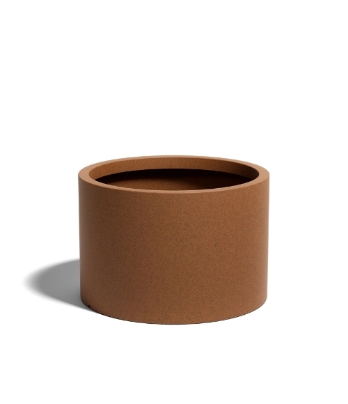 Donica walec Cavo 60x40 cm efekt stalowej rdzy